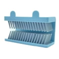 thumbnail image 1 of Bewildely El filtro de ducha del baño evita que los zuecos del cabello se adhieran a los azulejos y superficies de vidrio Colector de cabello de Juegos de accesorios de baño Azul, 1 of 1