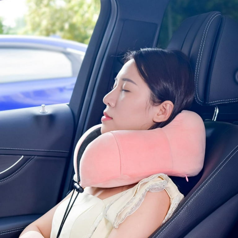 U Shaped Memory Foam Travel Pillow Neck Support Head Rest Car Plane Soft  Cushion