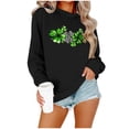 thumbnail image 5 of St. Patrick's Day Sweatshirts, Women's Long Sleeve Round Neck Sweatshirt, Women's St. Patrick's Day Print Sweatshirts Tops Comfortable Crewneck Long Sleeved Hoodie Sweatshirt, 5 of 6