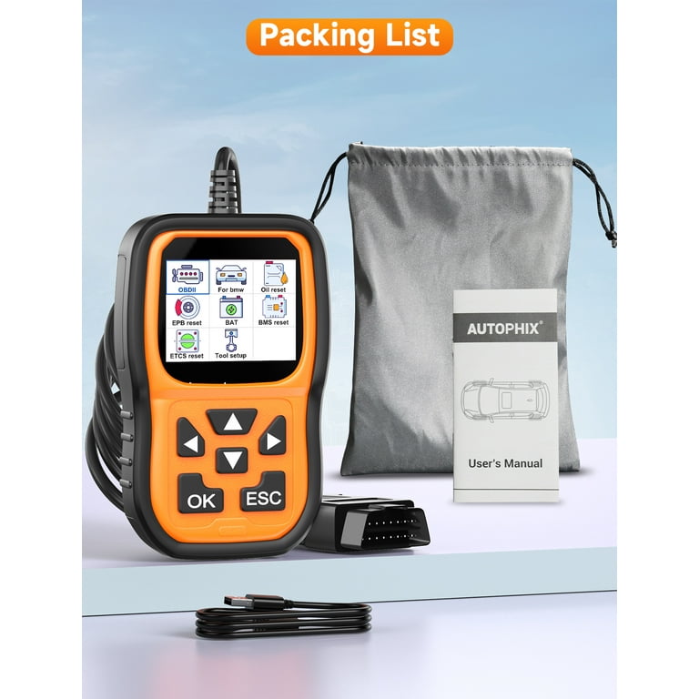 Autophix 5900 Automotive Diagnostic Tool, Full OBDII Functions