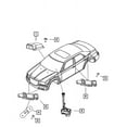 thumbnail image 5 of New Genuine Mopar Sensor Acceleration OE 56054085AA, 5 of 8