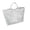White, variant on Soft Glossy PVC Tote Bag for Women, White, Lightweight Large Handbag for Daily Shopping Commute