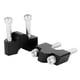 thumbnail image 1 of Elevadores de manillar de motocicleta-Adaptador de manillar Abrazadera fija superior Elevadores anchos Compatible con Kawasaki Vulcan S 650 VN650 2015-2018, 1 of 5