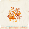 thumbnail image 4 of Inktastic 2024 Year of the Dragon Girls Toddler Dress, 4 of 5