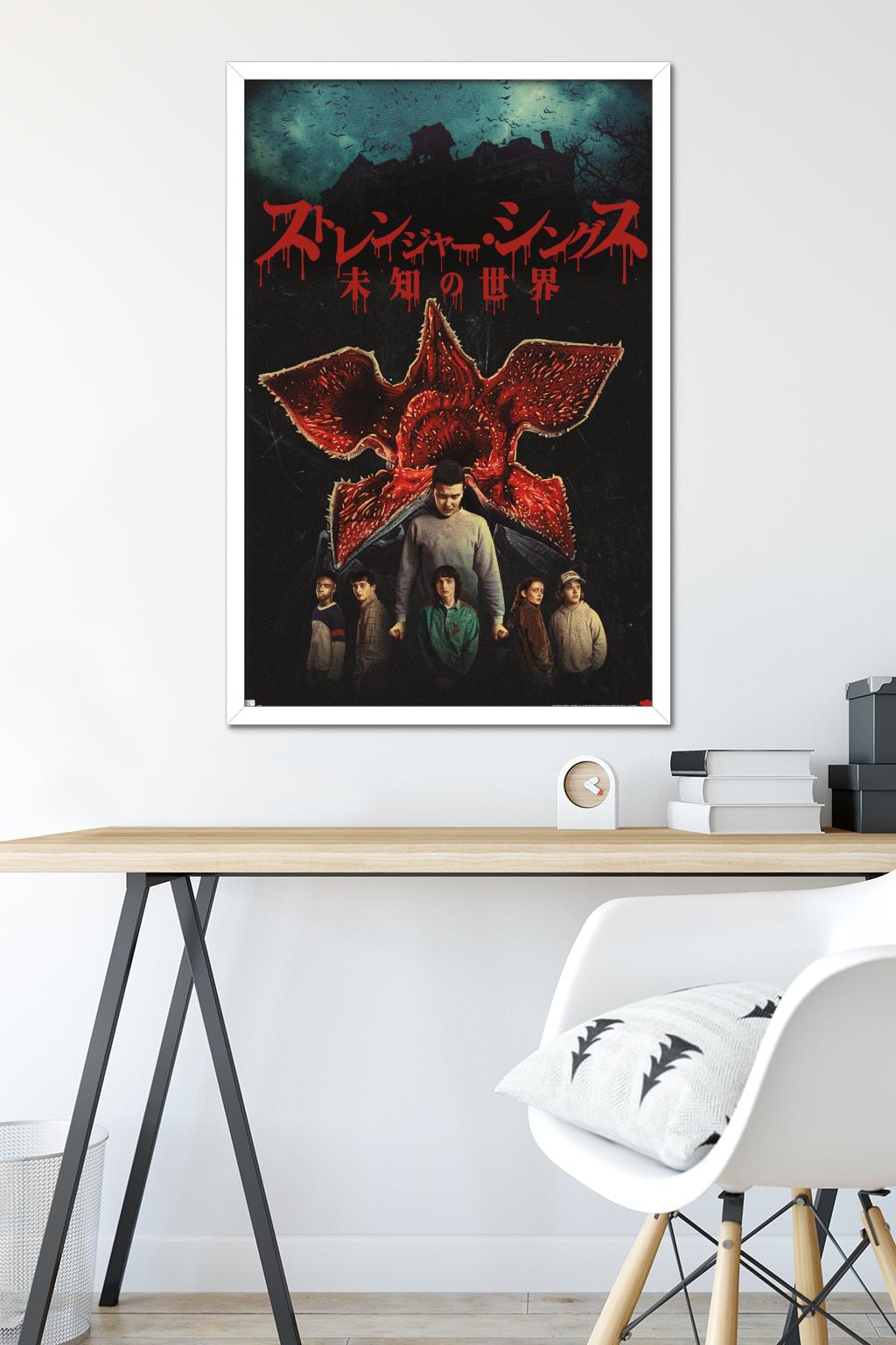 Netflix Stranger Things: Season 4 - International Wall Poster, 22.375" x 34" Framed