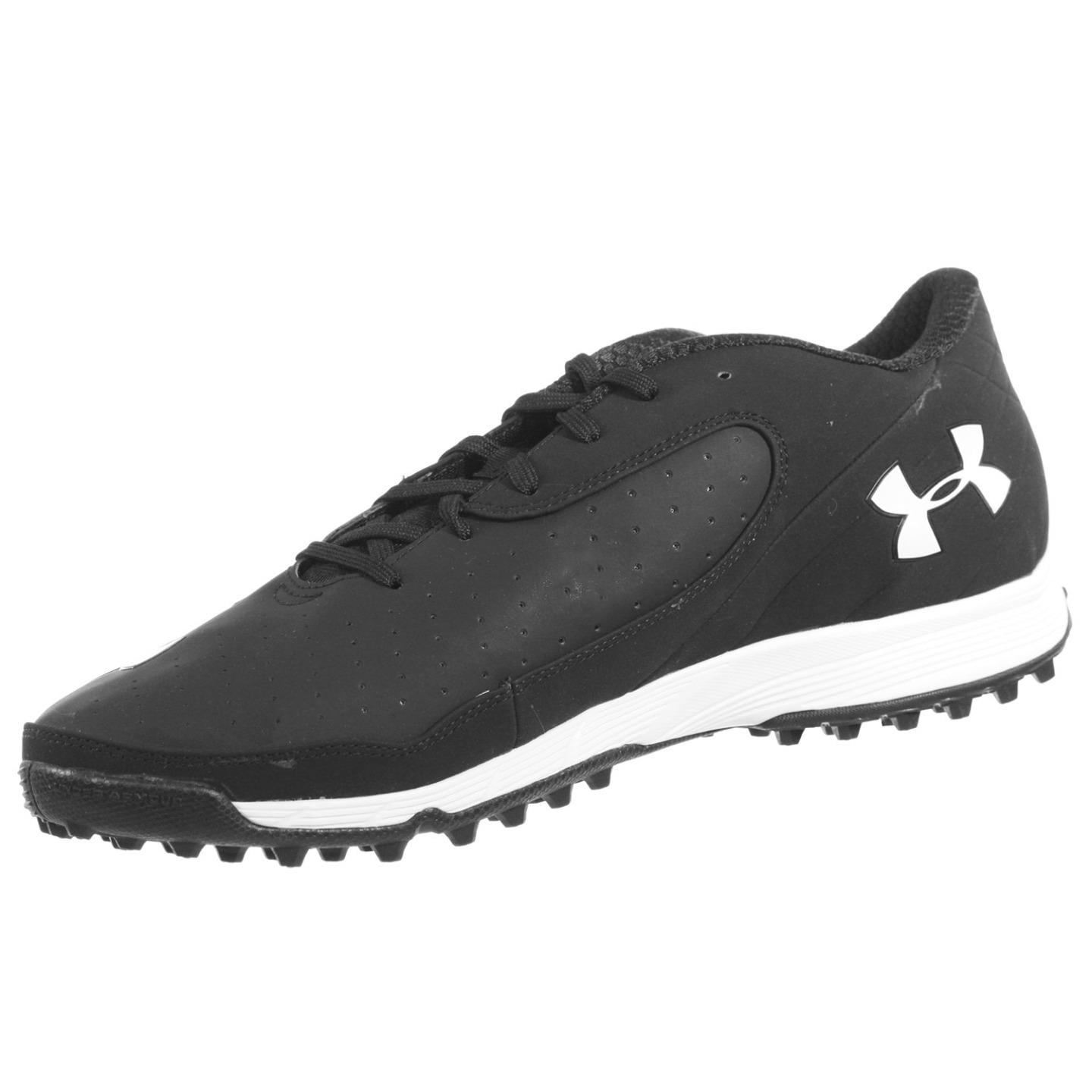 UNDER ARMOUR MENS ATHLETIC SHOES TEAM NITRO ICON LOW TF BLACK WHITE 13.5 M UNDER ARMOUR MENS ATHLETIC SHOES TEAM NITRO ICON LOW TF BLACK WHITE 13.5 M