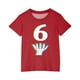 thumbnail image 3 of Blusas y camisas de manga corta con cuello redondo para niños pequeños, niños y niñas, camisetas estampadas de moda, lindas camisetas de manga corta con cuello redondo y estampado, blusa para niña, 3 of 7