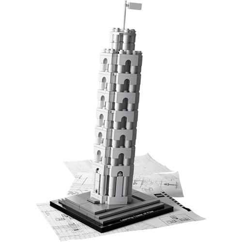 Architecture Tower of Pisa Set - Walmart.com