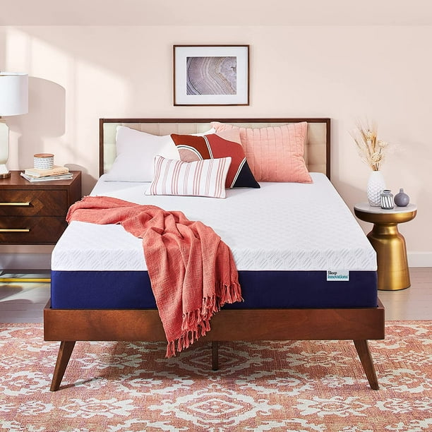 Sleep Innovations Shiloh 14 Inch Memory Foam Mattress with Ventilated
