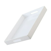 Natural Decorative Rectangular Hand-Woven Water Hyacinth Serving Tray ...