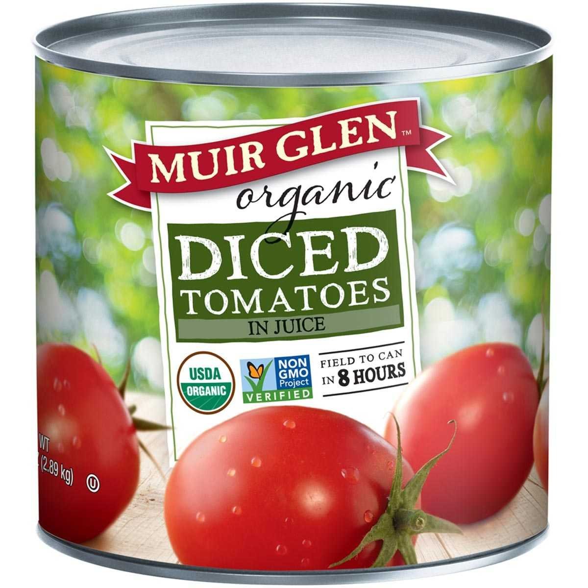 Muir Glen Organic Diced Tomatoes Case of 6 102 oz