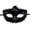 A001- Black, variant on Masquerade Mask Black Venetian Eye Mask for Women Halloween Mardi Gras Prom Party Fancy Dress Accessory 1 Pack