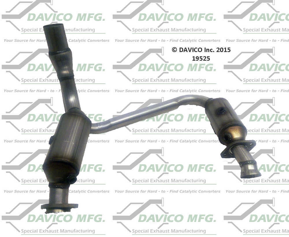 Davico Mfg 19525 Direct-Fit Catalytic Converter