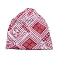 thumbnail image 3 of beishanbush Baseball Caps Men's and Women's Cashew Flower Head Hat and Bib Set Three-Purpose Hat Watermelon Red, 3 of 3