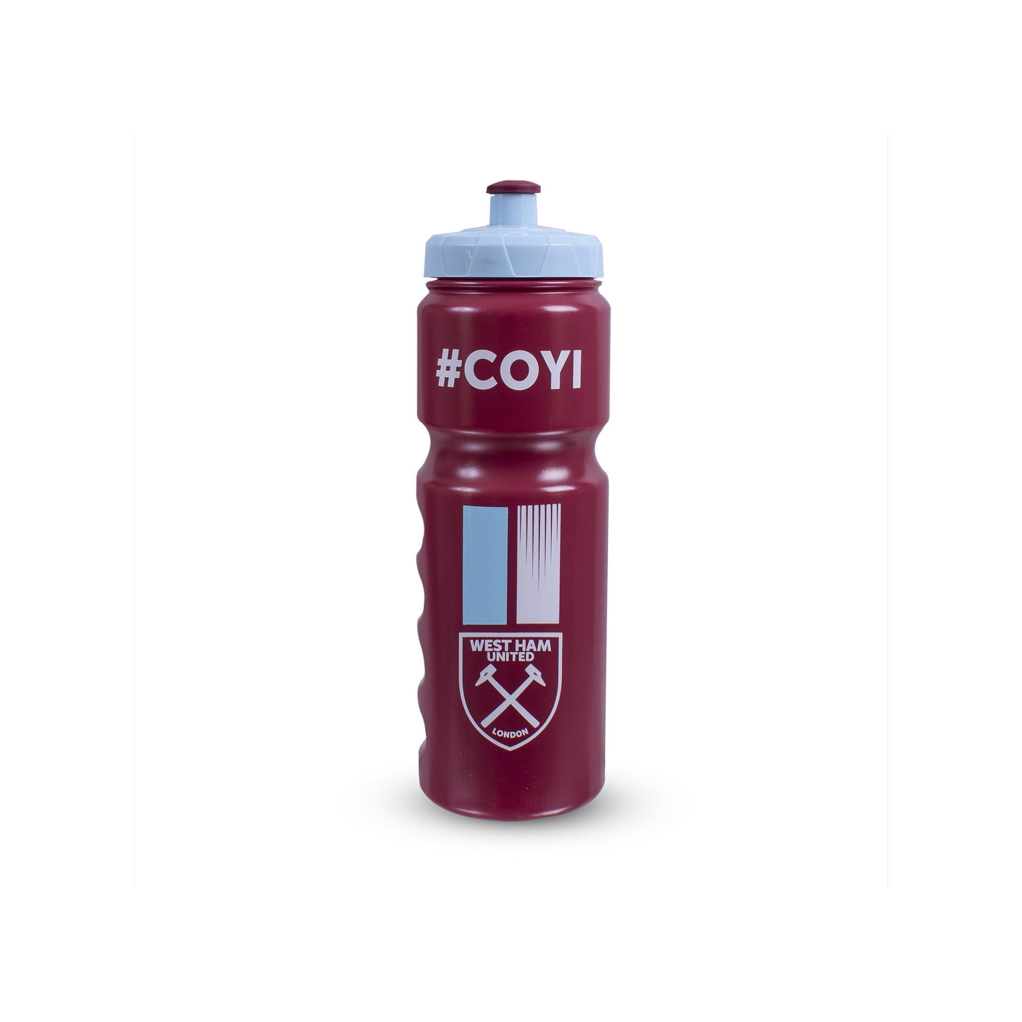 West Ham United FC Matte Aluminum Water Bottle - 16.9 Fl Oz (500ml), Maroon & Blue, Crest Design 2 thumbnail image