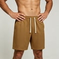 thumbnail image 6 of IROINNID Men's Relaxed Fit Drawstring Athletic Shorts with Elastic Waist Side Pockets Lightweight Breathable Fabric for Summer Gym Running and Sports, 6 of 6