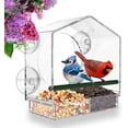 thumbnail image 1 of Window Bird Feeder, Outdoor Bird Feeder for Wild Birds, 1 of 5