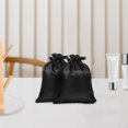 thumbnail image 3 of Raindrops 20Pcs Satin Bags With Drawstring Black For Elegant present Packaging 7.86X5.89In, 3 of 8