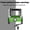 Green / Steel, variant on FunMay Folding Bike Trailer for Dogs, Orange/Steel Metal