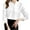 White, variant on Neewe Women's Blouse Satin Silk Shirts Casual Loose Long Sleeve Office Work Tunic Tops