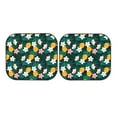 thumbnail image 7 of Daiia Tropical Fruit 2PCS Car Windshield Sun Shade, Foldable Sun Shield for Car Front Window, Auto Sun Blocker Visor Protector Universal for Truck SUV Pickup-Small, 7 of 7