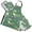 Cartoon Crocodile Riding Skateboard, variant on Watercolor Cartoon Bread 5 Pcs Kitchen Set Heat Resistant Oven Mitts and Non-Slip Pot Holders with Adjustable Cooking Apron