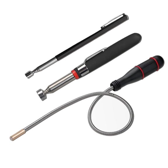 Pack Of 3 Telescopic Rods Telescopic Rod Tool Flexible Pickup Telescopic Extra Strong (1.5 Lb 3 Lb 5 Lb)