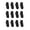 Black, variant on Boys Ankle Socks, 12 Pairs, Double Tough, Cushioned, Moisture-Wicking