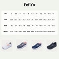 thumbnail image 7 of FefiYo Women's Wide Toe Box Orthotic Walking Shoes Arch Support Plantar Fasciitis Greypink US 7.5, 7 of 7