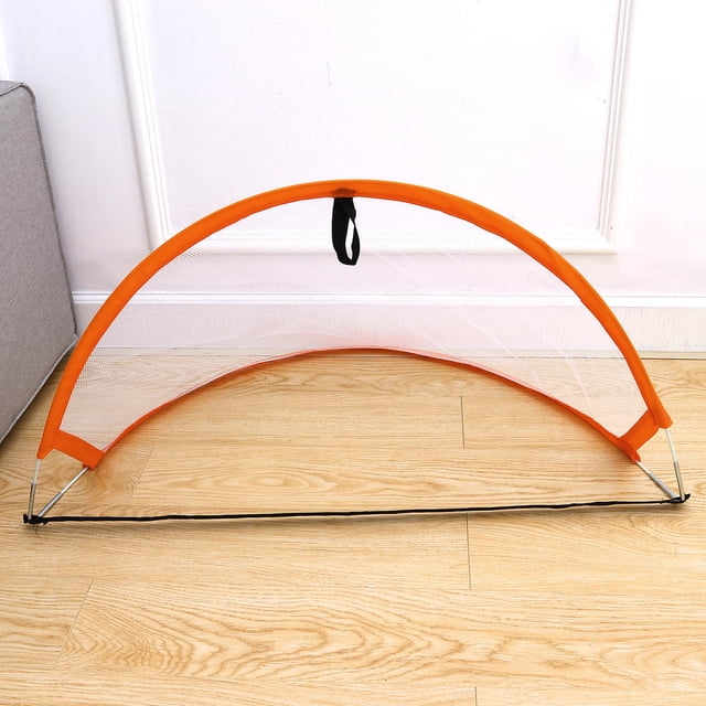 WEUVEB Portable Soccer Skills Training Equipment Football Goal Net 1Pack for Fan Gear
