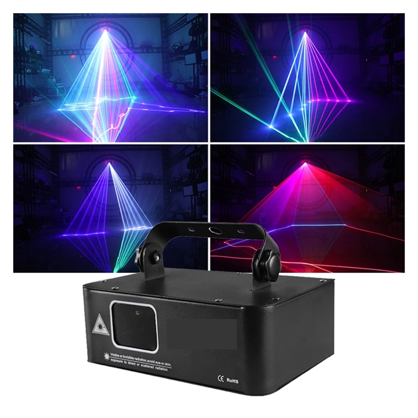 2 In 1 500MW LED Stage Wash Light Dj Light RGB Animation Light KTV Disco Stage Lighting For Wedding Church Stage Lighting