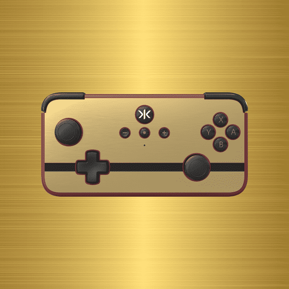 CRKD NEO S Wireless Collectible Controller for Nintendo Switch OLED Retro Gold