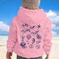 thumbnail image 7 of Big Girl'S Hoodie Long Sleeve Soft Sweatshirt Graphic Hoody Kids Cute Pullovers Top Girls Clothes Pink Size 9-10T, 7 of 7