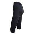 thumbnail image 2 of Women's High-Waisted Soft Touch Leggings with No See-Through Fabric and Wide Waistband, Buttery Smooth Feel for All Day Wear Black M, 2 of 6