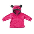thumbnail image 2 of TAIAOJING Toddler Kids Winter Jackets Kids Baby Boys Girls Sweatshirt Coat Fall Winter Zip Up Cute Bear Ears Hooded Warm Coat Outwear Outwear Snowsuit 18-24 Months, 2 of 4