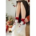 thumbnail image 4 of Christmas Fuzzy Socks Slipper Ankle Socks Fuzzy Fluffy -Winter Warm Soft Cozy Fleece Plush Thick Funny Stocking Crew Sock Women Girls, 4 of 4