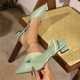 thumbnail image 7 of Willtoo Pointed Toe Mule Sandals for Women, High Heel Slippers for Office, Spring Casual Sandal, 7 of 7