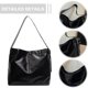 thumbnail image 3 of Bolso Hobo Bandolera para Mujer Con Bolsillo Interior Cuero PU, 3 of 9