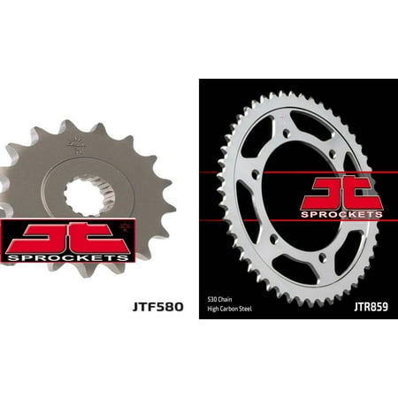 - Front & Rear Sproket Kit for YAMAHA YZF750 R-530 Chain Conversion 93-97 JT Sprockets