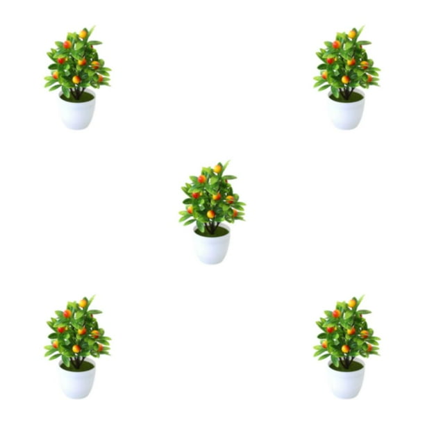 Redempat EasytoMaintain Fake Potted Plants For Busy Lifestyle Plastic