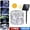 White, variant on 33 Ft 100 LED Outdoor Solar String Lights, 8 Lighting Modes Copper Wire Solar Decorative Lights, Waterproof Solar Fairy Lights for Garden, Wedding, Patio, Bedroom, Party, Bushes, Trees and Christmas