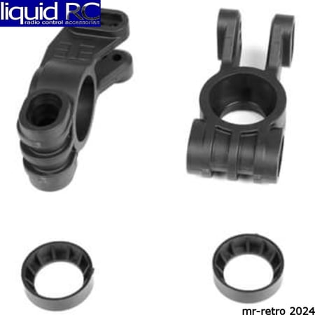 Tekno RC 9040 Rear Hubs and Bearing Spacers (L/R 2.0)