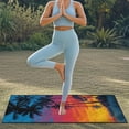 thumbnail image 5 of XYZCANDO Car Seat Towel Cover With Tropical Sunset Design, Car Seat Protector for Post Workout and Beach Trips, 5 of 11
