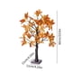 thumbnail image 3 of Luces Led para Árbol con Forma de Hoja de Arce, Ideales para Decorar Escenas de Acción de Gracias, Halloween, Eventos En Interiores, Fiestas y El Hogar | 24 Led, 60 X 11 Cm, Plástico Amarillo, Ip44,, 3 of 7