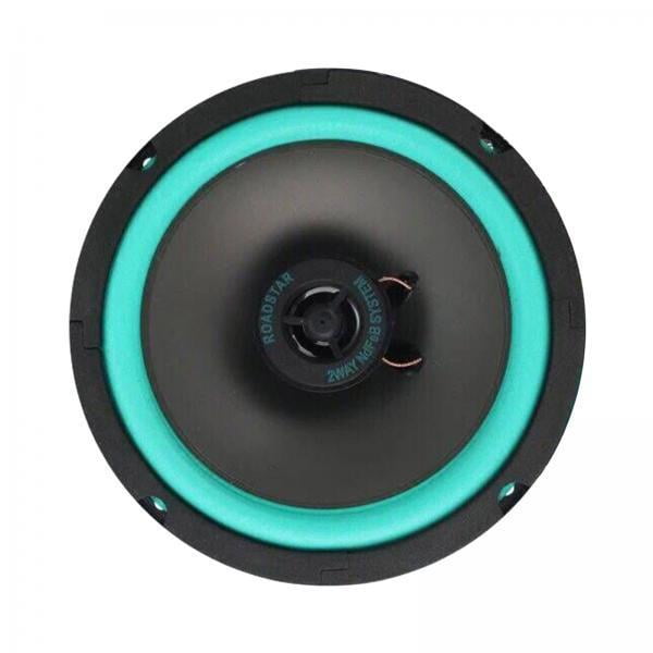 2x Altavoces estéreo de 2 vías de completo polipropileno 1 pieza reempzar mejora el estéreo del coche al producir sonido de shamjiam subwoofer para automóvil