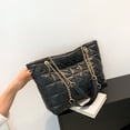 thumbnail image 1 of Bolsa De Hombro Bolsas de hombro para mujer Cadenas de moda PU Diamantes Bolsas Crossbody Bolsas Negro Ndcxsfigh Para Estrenar, 1 of 4