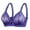 Blue, variant on LEEy-World Bras for Women Womens Underwire Bra Lace Floral Bra Unlined Unlined Plus Size Full Coverage Bra Black,40