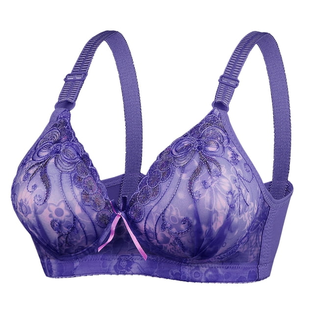 FhsagQ Soutien-Gorge Femmes Soutiens-Gorge Femmes Mode Décontracté Respirant Bandeau Brodé Soutien-Gorge sous-Vêtements Sans Armature Rassemblement et Ajustement Bro Soutiens-Gorge Femmes Rouges Soutiens-Gorge pour Femmes Ouvert à l'Entrejambe Vert Bleu 40