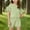 Green, variant on Girls Trendy Outfits Set- Casual Short Sleeve Shirts and Drawstring Shorts Quick-Dry Kids Summer Clothes Purple Size 10