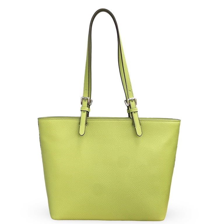 Neon green michael kors bag hotsell